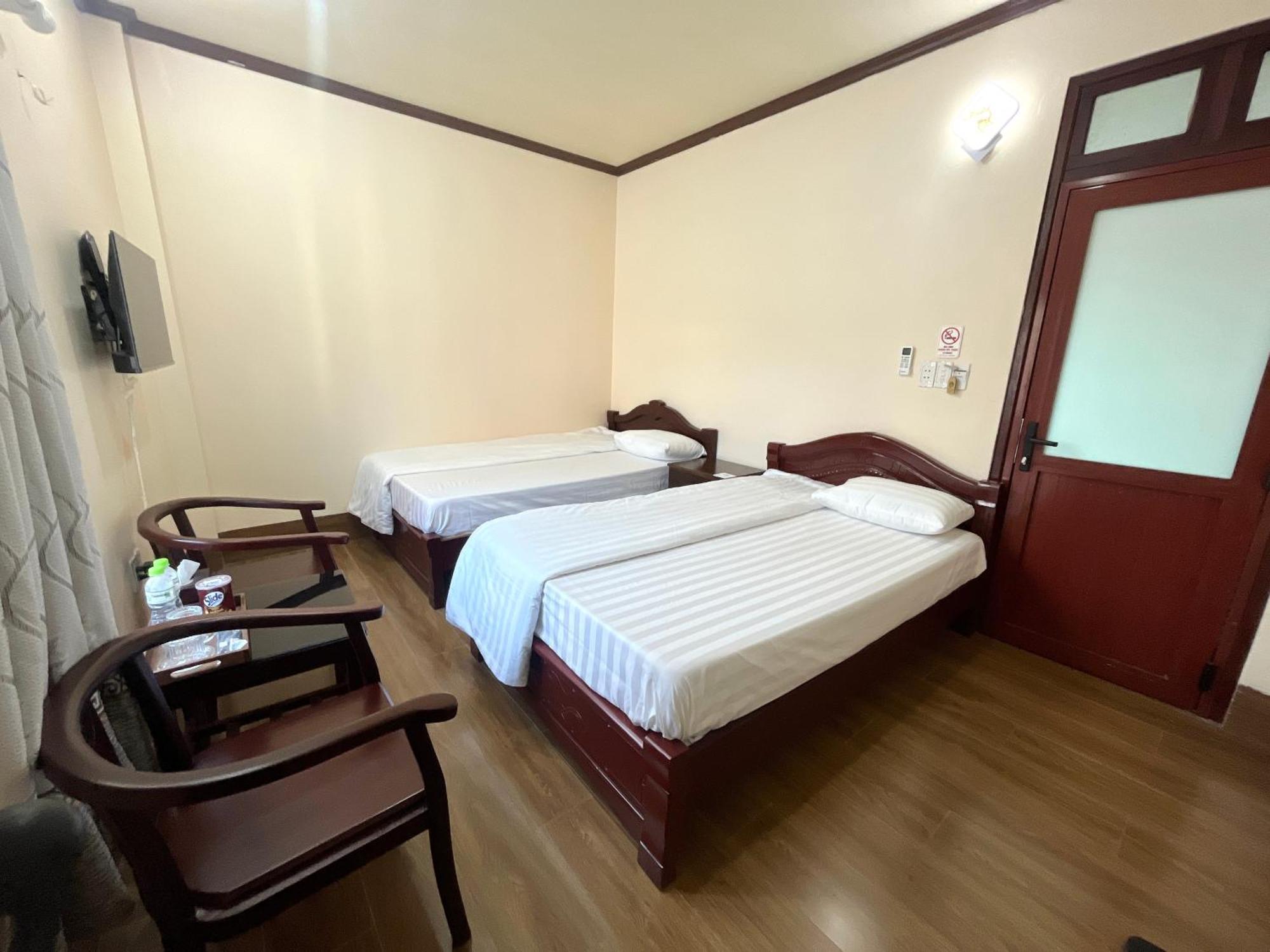 Vuon Cam Hotel Cao Bang Exterior foto